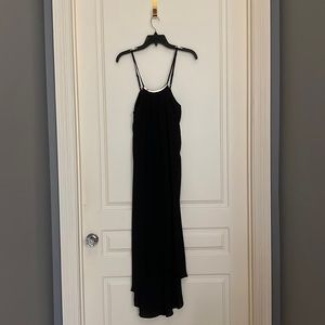 Black dress with gold accent. Size XS